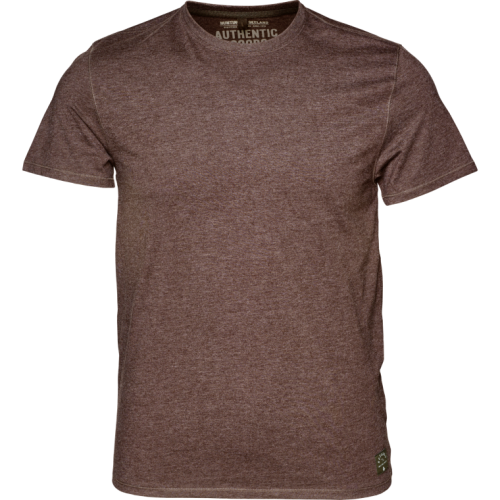 Seeland Basic 2-pack t-shirt Moose brown/Forest night 