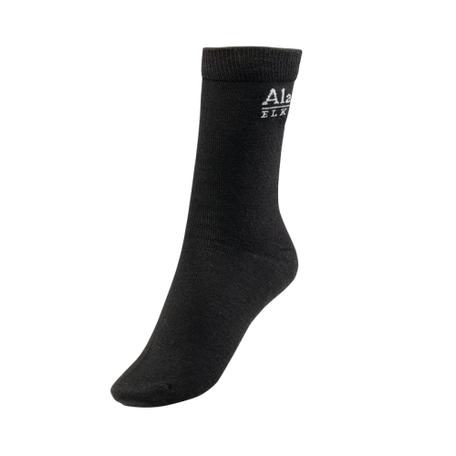 Alaska Merino Liner Socks 1 pair, Black