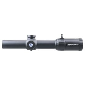 Constantine 1-10x24 Riflescope Fiber Dot Reticle