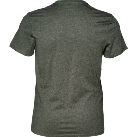 Seeland Basic 2-pack t-shirt Moose brown/Forest night 