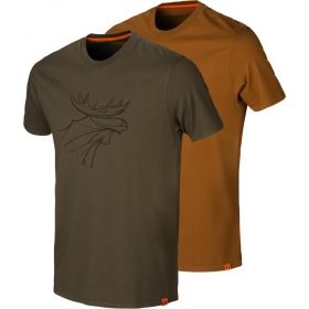HARKILA GRAPHIC T-SHIRT 2 PACK WG/RC