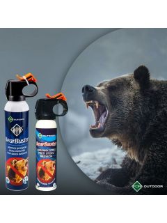 Spray urs - autoaparare impotriva ursilor BearBuster For, cu husa, 300 ml